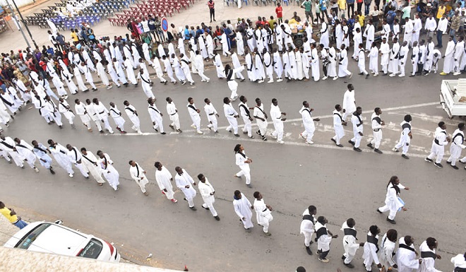 "Takussan Bamba Fepp" à Ndar: Le Général Serigne Modou Kara Mbacké Noreyni mobilise à Saint-Louis "Takussan Bamba Fepp" à Ndar: Le Général Serigne Modou Kara Mbacké Noreyni mobilise à Saint-Louis