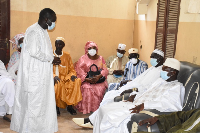 Kounoune: Le maire de Sangalkam bien accueilli par les populations