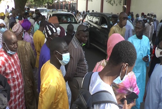 Levée de corps de l'homme d'affaires Pape Aly Guèye: Les images d’une République solidaire