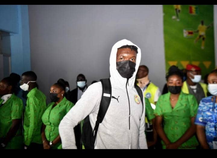 PHOTOS / CAN 2021: Arrivée des "Lions" au Cameroun