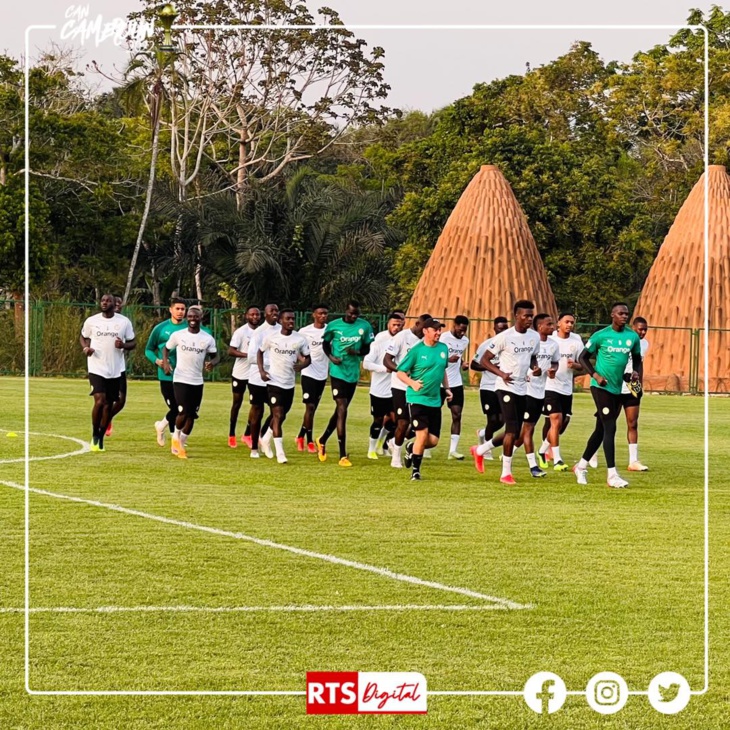 Photos/ CAN 2021: Premier galop d’entrainement des « Lions » au Cameroun