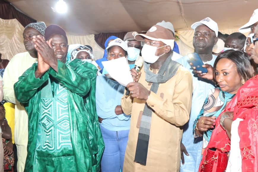 Photos - Ouverture des Locales. Oumar Guèye accueilli comme un héros à Kounoune