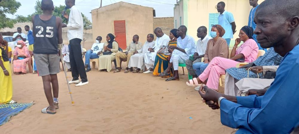 Photos / Le candidat de Wallu Sénégal, Boubacar Guéye et son équipe, en tournée dans les 53 villages de Chérif Lô (Ndiassane)