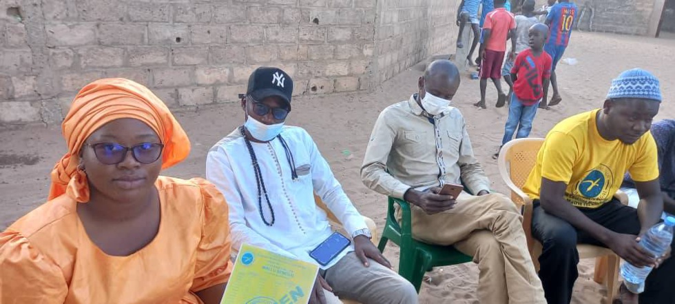 Photos / Le candidat de Wallu Sénégal, Boubacar Guéye et son équipe, en tournée dans les 53 villages de Chérif Lô (Ndiassane)