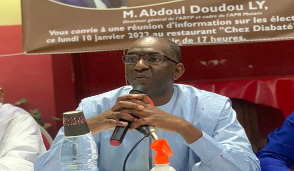 Matam – Locales 2022 – Abdoul Doudou Ly promet une victoire écrasante de la coalition BBY dans la commune de Bokidiawe Matam – Locales 2022 – Abdoul Doudou Ly promet une victoire écrasante de la coalition BBY dans la commune de Bokidiawe