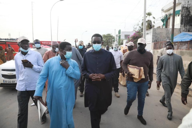 PHOTOS: Amadou Bâ, coordonnateur de la Coalition « Benno Bokk Yakaar » de Dakar, en visite de proximité