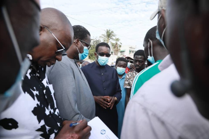 PHOTOS: Amadou Bâ, coordonnateur de la Coalition « Benno Bokk Yakaar » de Dakar, en visite de proximité