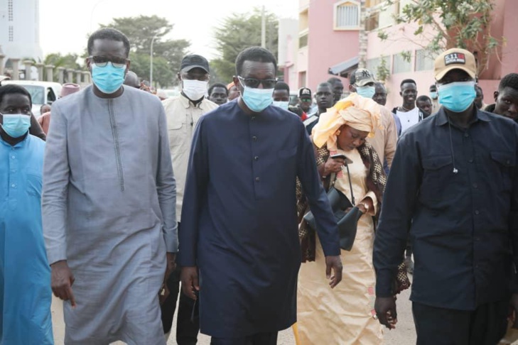 PHOTOS: Amadou Bâ, coordonnateur de la Coalition « Benno Bokk Yakaar » de Dakar, en visite de proximité