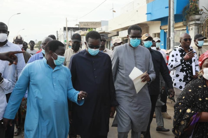 PHOTOS: Amadou Bâ, coordonnateur de la Coalition « Benno Bokk Yakaar » de Dakar, en visite de proximité