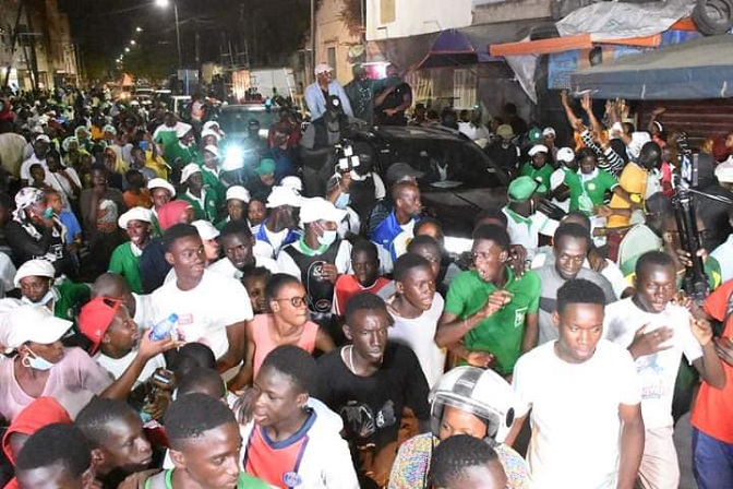 Fann-Point E-Amitié et Gueule-Tapée-Fass Colobane: La mobilisation impressionnante de Barthélémy Dias Fann-Point E-Amitié et Gueule-Tapée-Fass Colobane: La mobilisation impressionnante de Barthélémy Dias