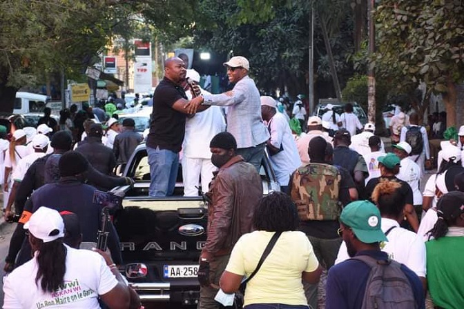 Fann-Point E-Amitié et Gueule-Tapée-Fass Colobane: La mobilisation impressionnante de Barthélémy Dias