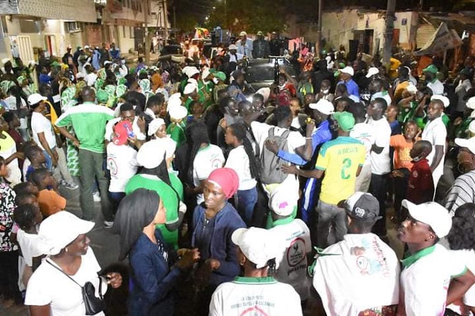 Fann-Point E-Amitié et Gueule-Tapée-Fass Colobane: La mobilisation impressionnante de Barthélémy Dias