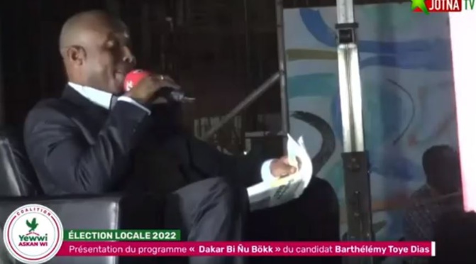 Barthélémy Dias, candidat Yaw à la mairie de Dakar : «Je travaillerais avec Macky Sall si je suis maire»