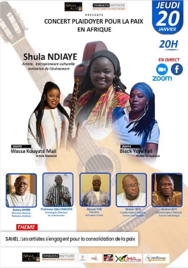 “Le Concert-Plaidoyer pour la Paix en Afrique”