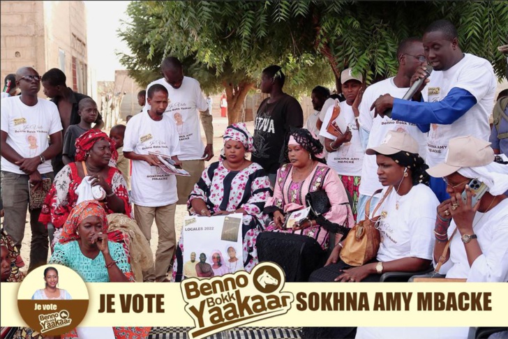 Photos / Elections locales à Touba: Sokhna Amy Mbacké de « Benno Bokk Yakaar », à pied d'oeuvre