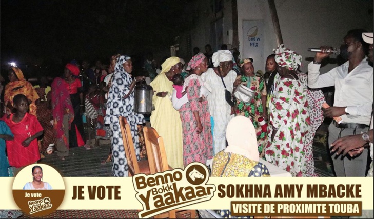 Photos / Elections locales à Touba: Sokhna Amy Mbacké de « Benno Bokk Yakaar », à pied d'oeuvre