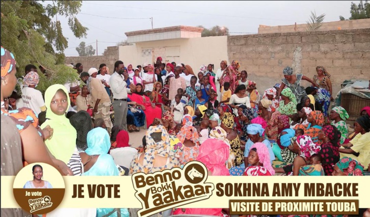 Photos / Elections locales à Touba: Sokhna Amy Mbacké de « Benno Bokk Yakaar », à pied d'oeuvre