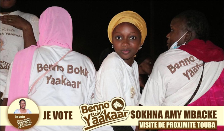 Photos / Elections locales à Touba: Sokhna Amy Mbacké de « Benno Bokk Yakaar », à pied d'oeuvre