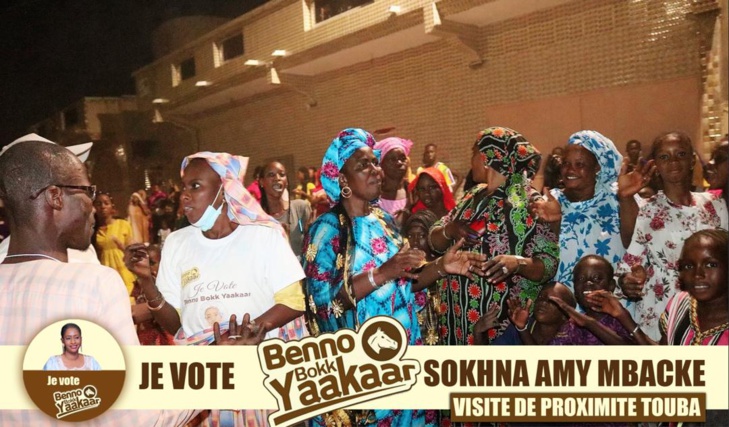 Photos / Elections locales à Touba: Sokhna Amy Mbacké de « Benno Bokk Yakaar », à pied d'oeuvre