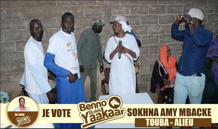Photos / Elections locales à Touba: Sokhna Amy Mbacké de « Benno Bokk Yakaar », à pied d'oeuvre
