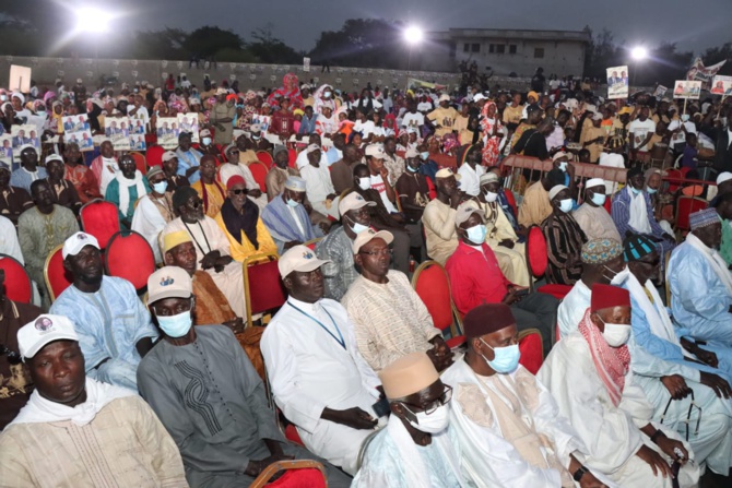 Sangalkam / Locales 2022: Meeting de clôture de BBY, le stade municipal plein comme un oeuf