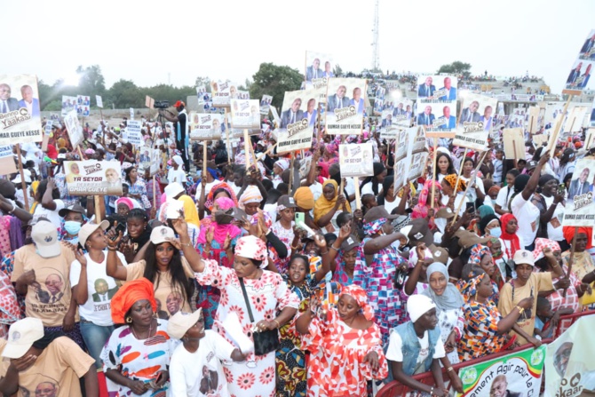 Sangalkam / Locales 2022: Meeting de clôture de BBY, le stade municipal plein comme un oeuf