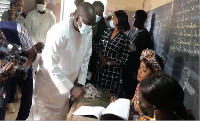 Locales à Yoff: Après son vote, Abdoulaye Diouf Sarr appelle au calme et à la sérénité