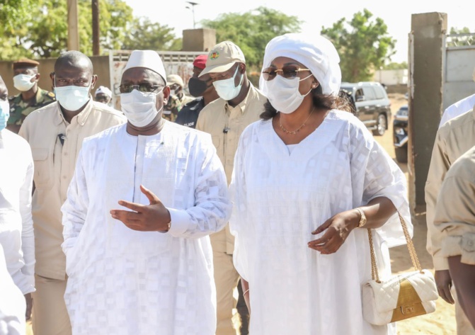 Fatick / Locales 2022: Le Chef de l'Etat, Macky Sall et la Première Dame, Marième Faye Sall, ont voté (Photos)