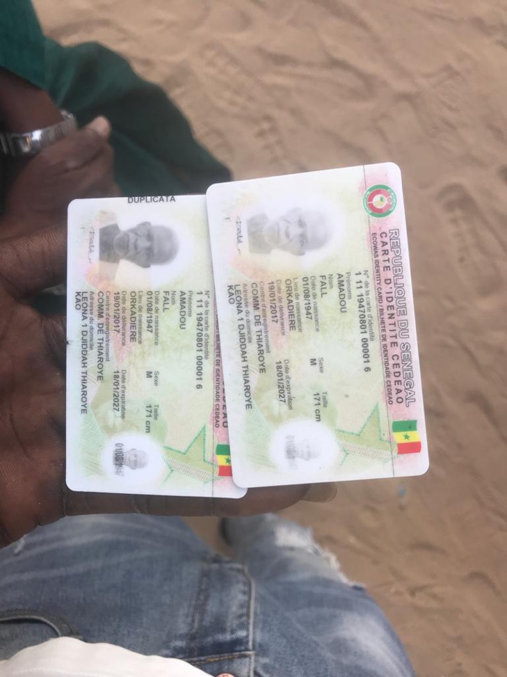 VIDEO + Photos / Mbao: Des habitants d'Orkodiéré arrêtés par la gendarmerie avec chacun, deux pièces d'identité "