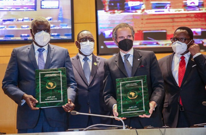 Veille de son installation à la présidence de l'Union Africaine : Macky Sall parrain de l'initiative Rays of Hope (les Rayons de l'espoir) Veille de son installation à la présidence de l'Union Africaine : Macky Sall parrain de l'initiative Rays of Hope (les Rayons de l'espoir)