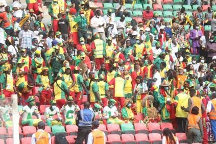 PHOTOS/ Sénégal vs Egypte: A quelques minutes de la finale, les premières images du stade d’Olembe