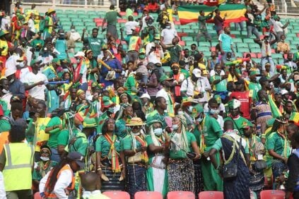 PHOTOS/ Sénégal vs Egypte: A quelques minutes de la finale, les premières images du stade d’Olembe
