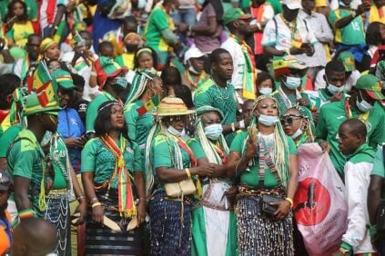 PHOTOS/ Sénégal vs Egypte: A quelques minutes de la finale, les premières images du stade d’Olembe