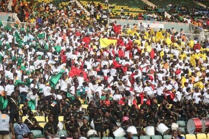 PHOTOS/ Sénégal vs Egypte: A quelques minutes de la finale, les premières images du stade d’Olembe