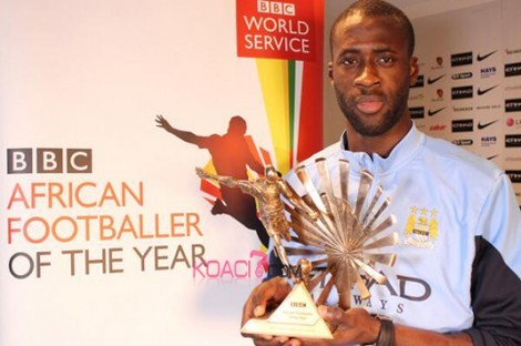 Yaya Touré sacré meilleur joueur africain 2013