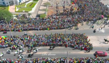 Photos: L’incroyable accueil des "Lions" à Dakar