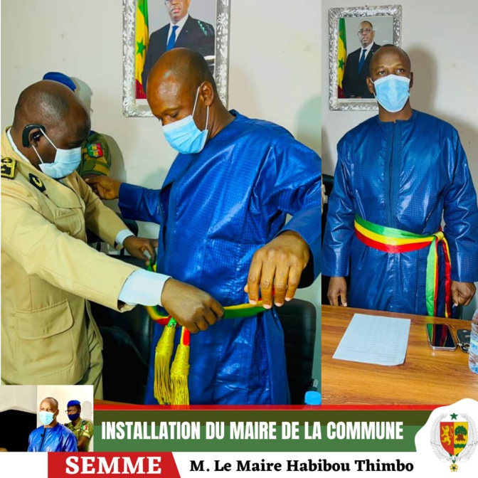 Commune de Semmé: Le nouvel édile Habibou Timbo installé ce mardi 
