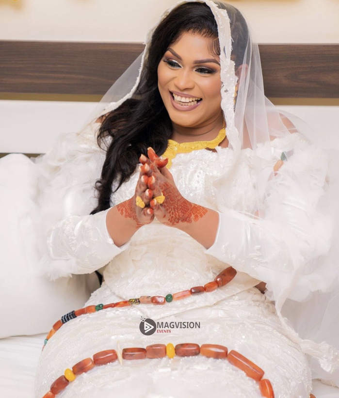 Al Khayri: Alice de la serie Wiri Wiri, s'affiche toute joyeuse le jour de son mariage (Photos)