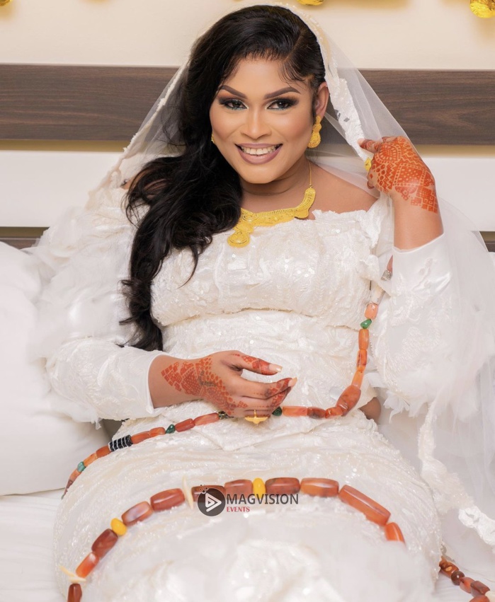 Al Khayri: Alice de la serie Wiri Wiri, s'affiche toute joyeuse le jour de son mariage (Photos)