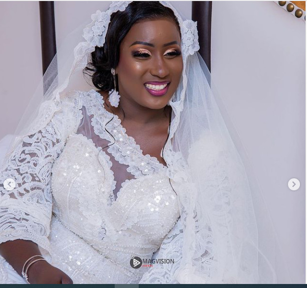 Carnet blanc: Maïmouna Guèye de la Tfm devient Madame Diop (Photos)