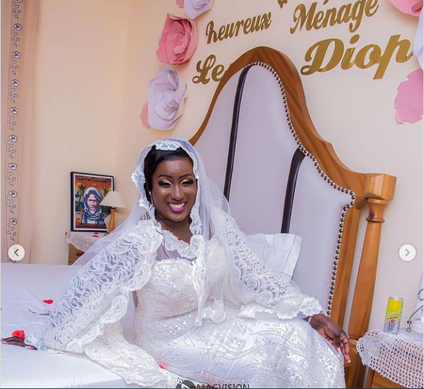 Carnet blanc: Maïmouna Guèye de la Tfm devient Madame Diop (Photos)