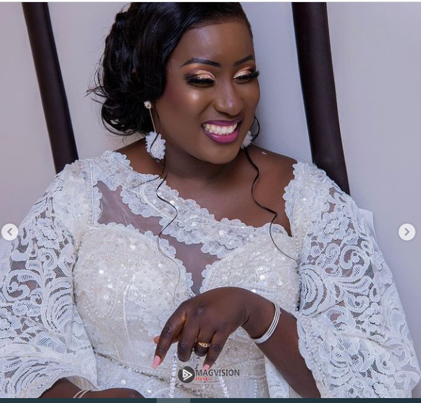 Carnet blanc: Maïmouna Guèye de la Tfm devient Madame Diop (Photos)