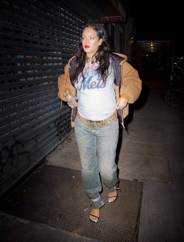 Rihanna et A$AP Rocky : les futurs parents en sortie à New York