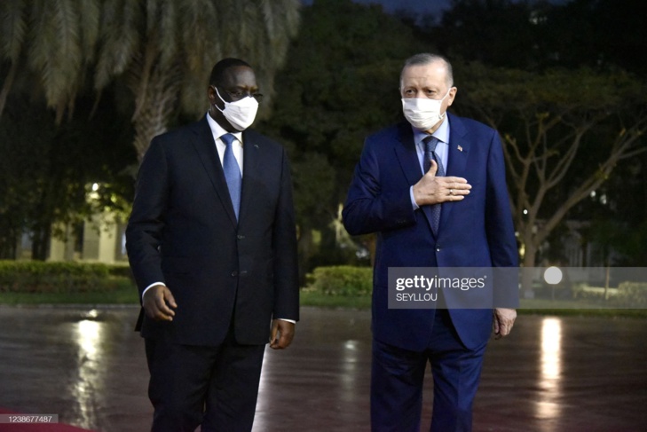 Photos / Inauguration du Stade Me Abdoulaye Wade: Le Président Macky Sall en compagnie de son hôte, le Président Erdogan de la Turquie