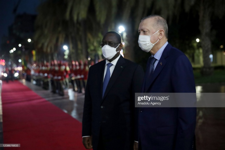Photos / Inauguration du Stade Me Abdoulaye Wade: Le Président Macky Sall en compagnie de son hôte, le Président Erdogan de la Turquie