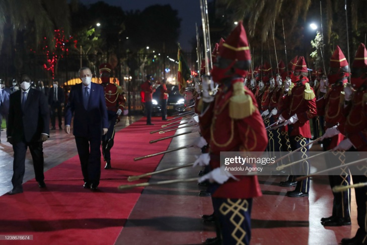 Photos / Inauguration du Stade Me Abdoulaye Wade: Le Président Macky Sall en compagnie de son hôte, le Président Erdogan de la Turquie