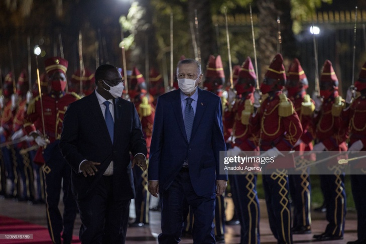 Photos / Inauguration du Stade Me Abdoulaye Wade: Le Président Macky Sall en compagnie de son hôte, le Président Erdogan de la Turquie
