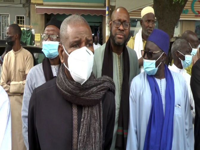 Prière mortuaire: Une foule immense pour accompagner El Hadji Malick Sy Souris à sa dernière demeure (Images)