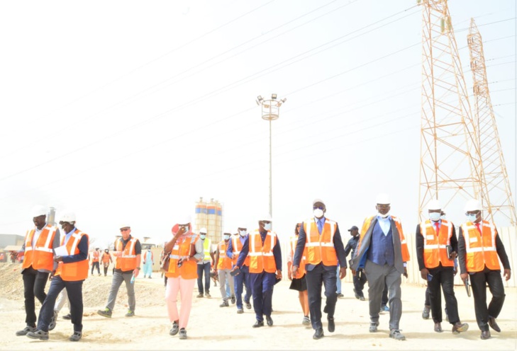 (Photos)/ Visite des travaux de la centrale à gaz du Cap des Biches: Le DG de Senelec et ses partenaires apprécient l’avancement des travaux (Photos)/ Visite des travaux de la centrale à gaz du Cap des Biches: Le DG de Senelec et ses partenaires apprécient l’avancement des travaux