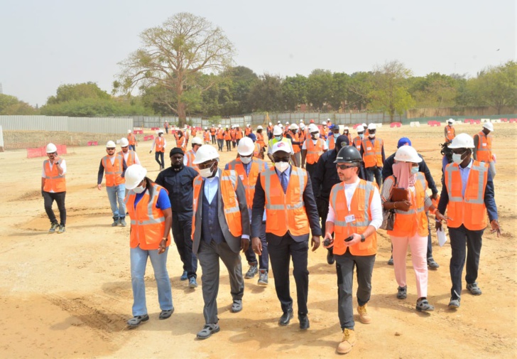 (Photos)/ Visite des travaux de la centrale à gaz du Cap des Biches: Le DG de Senelec et ses partenaires apprécient l’avancement des travaux (Photos)/ Visite des travaux de la centrale à gaz du Cap des Biches: Le DG de Senelec et ses partenaires apprécient l’avancement des travaux